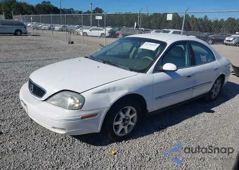 2000 Mercury Sable Ls Premium из США, поврежденный, VIN 1MEFM55S6YA606011